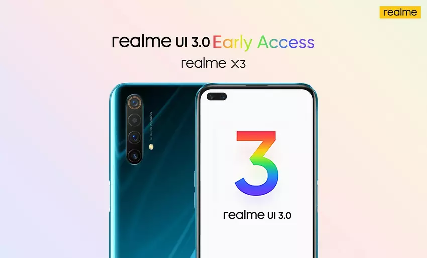 Realme X3 und Realme X3 SuperZoom erhalten Realme UI 3.0 basierend auf Android 12