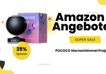 POCOCO Sternenhimmel Projektor – Jetzt 26€ ...