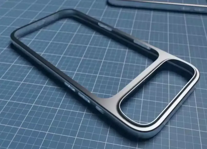 Vermutlich der Rahmen eines der kommenden iPhone 17 Modelle