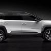 Innenraumdetails des neuen Jeep Compass miniaturisiert