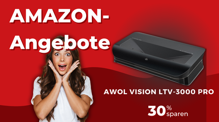 AWOL VISION LTV-3000 Pro 4K Laser Beamer – Jetzt 1.140€ sparen!