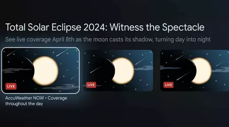 Google TV überträgt kostenlos die besten Orte zur Beobachtung der Sonnenfinsternis