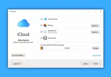 iCloud für Windows fügt neue App ...