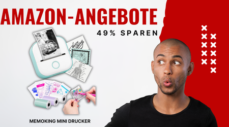 Memoking Mini Drucker T02 Thermaldrucker – Jetzt 49% billiger
