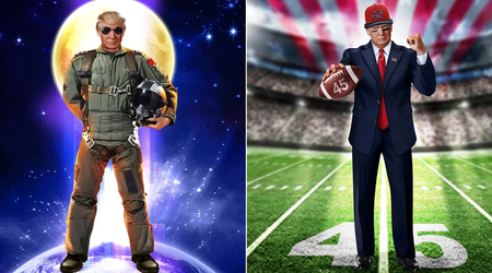 Donald Trumps NFT ist ein Photoshop mit minderwertigen Bildern von Kleidung von Amazon, aber alle Token wurden innerhalb von 24 Stunden für fast 4,5 Millionen Dollar verkauft