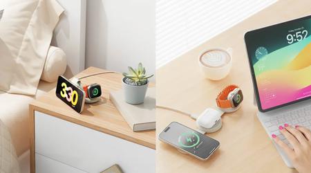 Neues Satechi OntheGo 3 in 1 Ladegerät: Laden für iPhone, Apple Watch und AirPods
