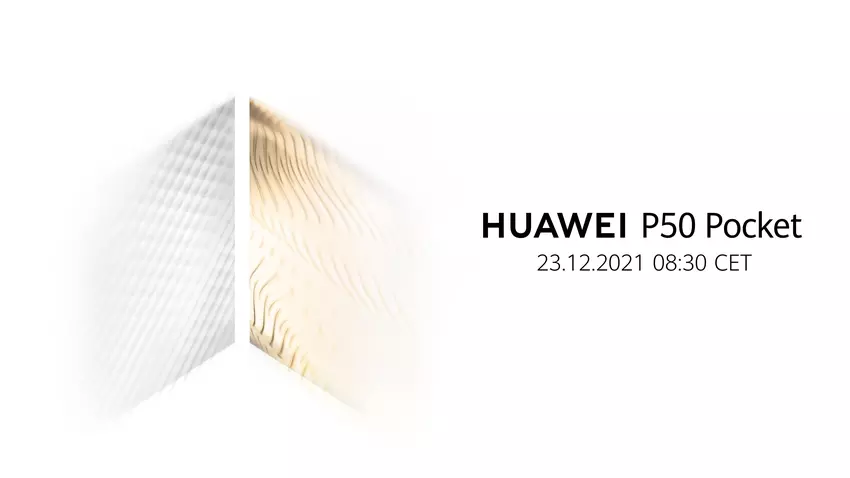 Offiziell: Huaweis neues faltbares Smartphone heißt P50 Pocket und wird am 23. Dezember vorgestellt