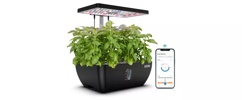iDOO 12-Pod WiFi Hydroponics Growing System