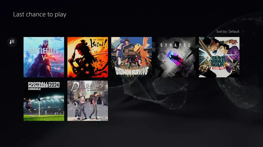 Spiele verlassen PS Plus im November