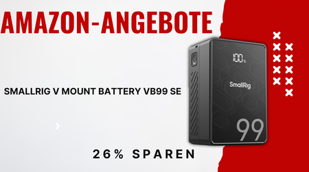 SMALLRIG V Mount Battery VB99 SE mit 99Wh Kapazität – 26% Rabatt sichern!