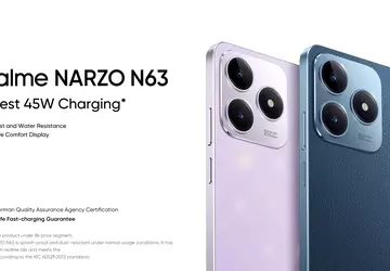 NARZO N63 realme: 90Hz LCD, Unisoc ...