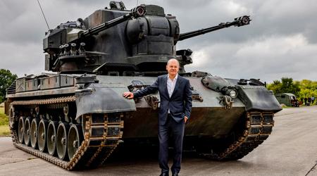 Deutschland übergibt der Ukraine drei weitere Gepard-Flugabwehrsysteme zur Abwehr russischer und iranischer Drohnen
