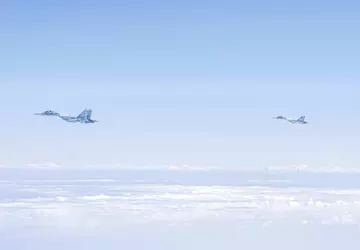 Eurofighter Typhoon-Kampfflugzeuge der Royal Air Force ...