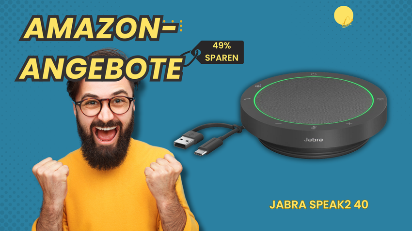 Jabra Speak2 40 Konferenzlautsprecher – Jetzt 49% reduziert!