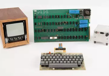 Ein funktionsfähiges Exemplar des Apple-1 mit ...