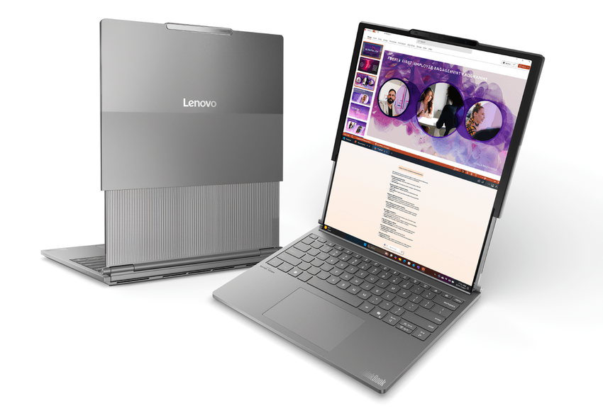 Lenovo wird Berichten zufolge auf der CES 2025 den weltweit ersten Laptop mit faltbarem Bildschirm vorstellen, der von