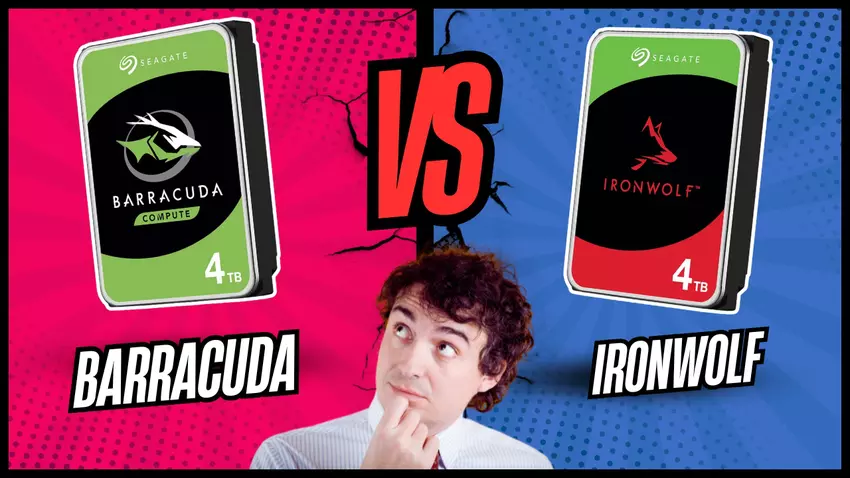 BarraCuda gegen IronWolf