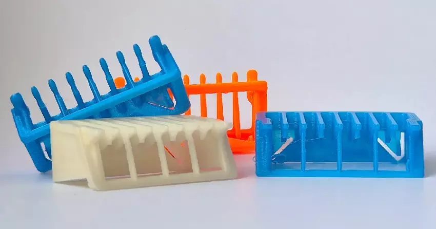 3D-gedruckte Rasiererköpfe