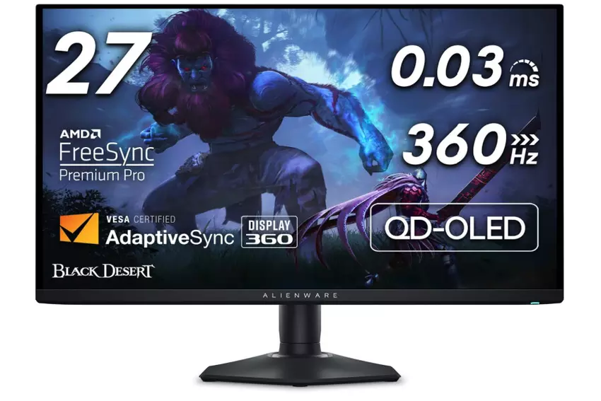 Alienware AW2725DF QD-OLED Gaming-Monitor