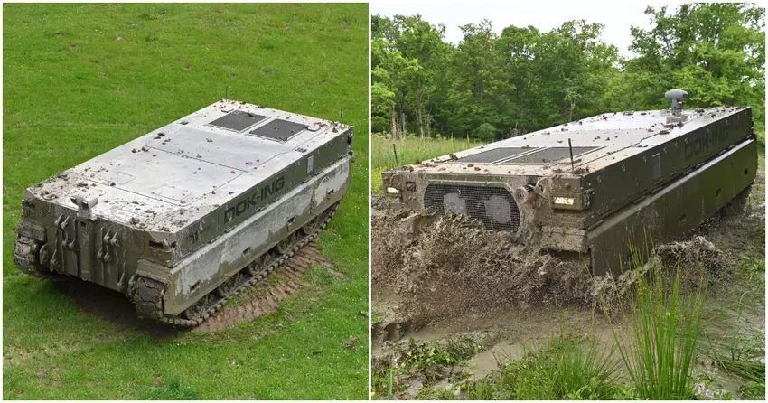 Die Kroaten haben zusammen mit Rheinmetall eine gepanzerte Monster-Drohne Komodo entwickelt