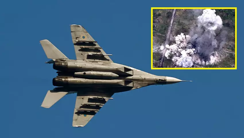 Ukrainische Streitkräfte zeigen seltenes Video vom Einsatz US-amerikanischer JDAM-Smartbomben