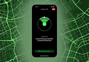 Notfall-SOS-Funktion mit Satellitenverbindung für iPhone 14 ...
