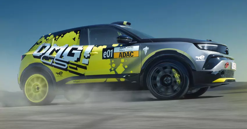 Opel hat das spektakuläre Mokka GSE Rally-Prototyp vorgestellt