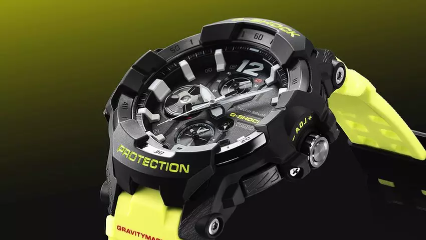 Casio bringt G-Shock Gravitymaster, Mudman und Rangeman in leuchtendem Caution Yellow Design heraus