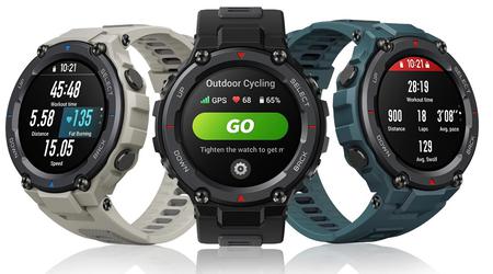 Amazfit T-Rex Pro mit einem robusten Gehäuse, SpO2-Sensor und bis zu 18 Tagen Akkulaufzeit ist auf Amazon für $20 Rabatt erhältlich