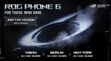 ASUS ROG Phone 6 startet am 5. Juli
