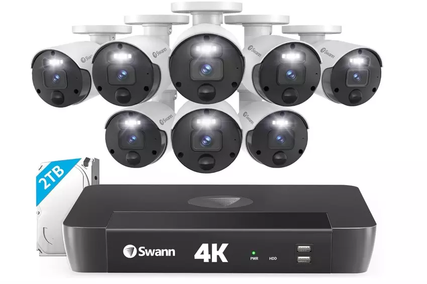 Swann 4K Master PoE Kamerasystem Videoüberwachung