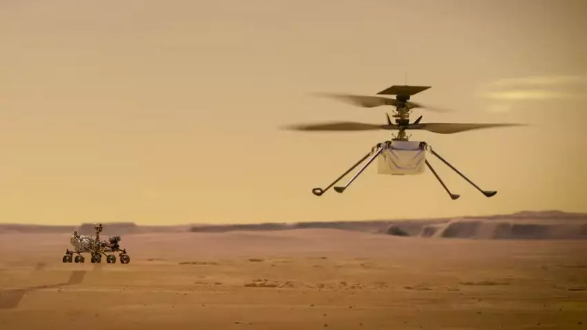 Jubiläum auf dem Mars: Der Rover Perseverance und der unbemannte Hubschrauber Ingenuity verbrachten 1.000 Tage auf dem Roten Planeten