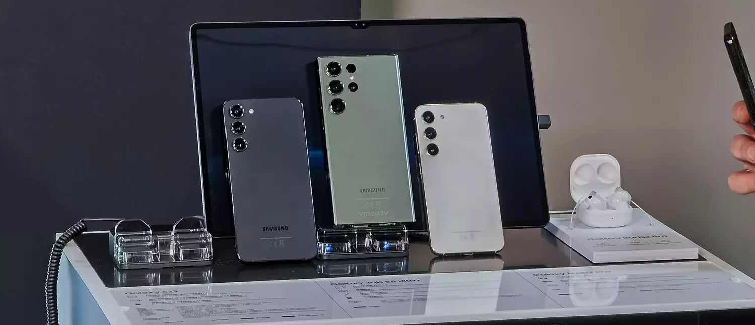 Samsung Galaxy S23 Flaggschiff-Smartphones: erster Blick