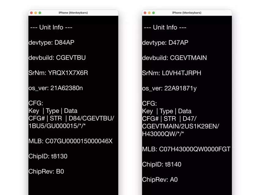 Der interne Build von iOS 18. Illustration: BiliBili