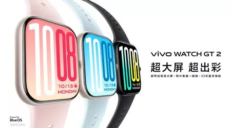 Vivo Watch GT 2 angekündigt: eSIM und bis zu 33 Tage Autonomie