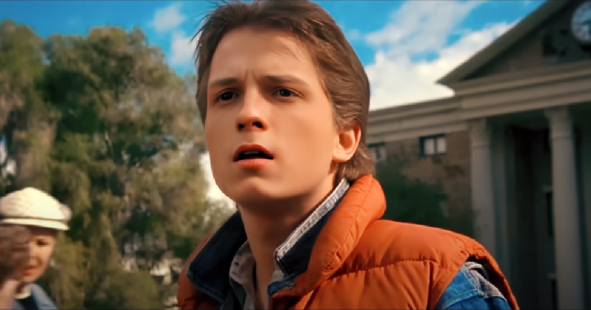 Sieh dir Tom Holland als McFly und einen alternden Lloyd und J. Fox in dem Trailer zu Zurück in die Zukunft 4 an, der das Internet zum Kochen brachte
