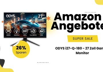 ODYS 27" Gaming Monitor mit 180Hz ...