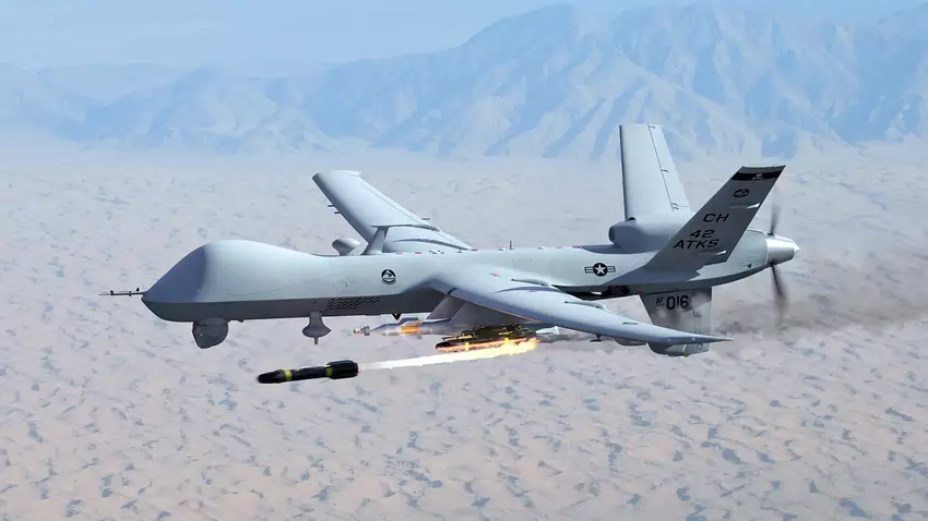 U.S. National Guard testet MQ-9 Reaper-Drohne mit modifizierter AGM-114 Hellfire R-4-Rakete mit größerer Reichweite