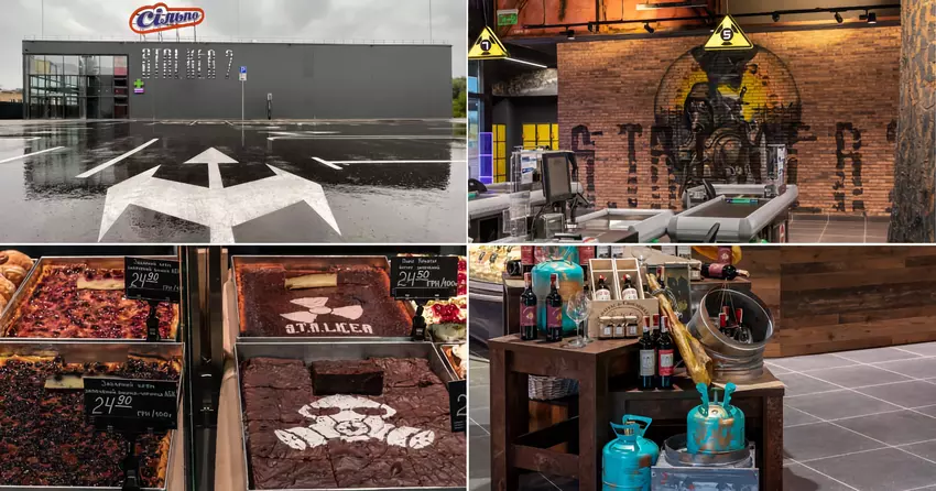 Silpo eröffnete in Zusammenarbeit mit GSC Game World einen Supermarkt im Stil von S.T.A.L.K.E.R.