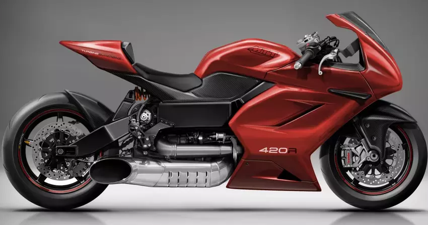 420 PS, 439 km/h Höchstgeschwindigkeit: Neues Motorrad mit Hubschrauberturbine enthüllt