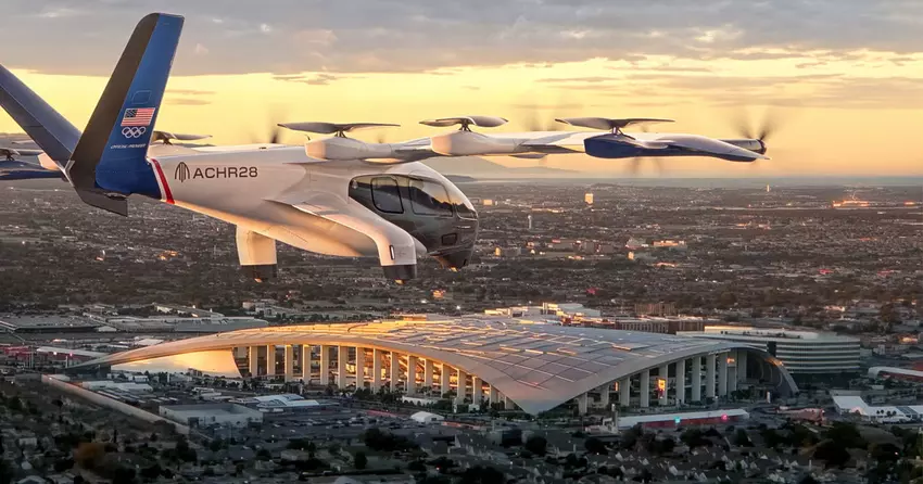 Die Olympischen Spiele 2028 in Los Angeles werden Lufttaxis präsentieren