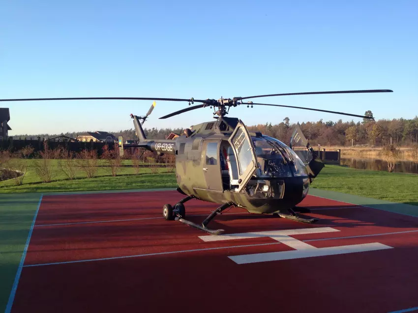 Die Streitkräfte der Ukraine haben einen deutschen Hubschrauber BO 105 erhalten: Er wird helfen, die Verwundeten von der Front zu entfernen