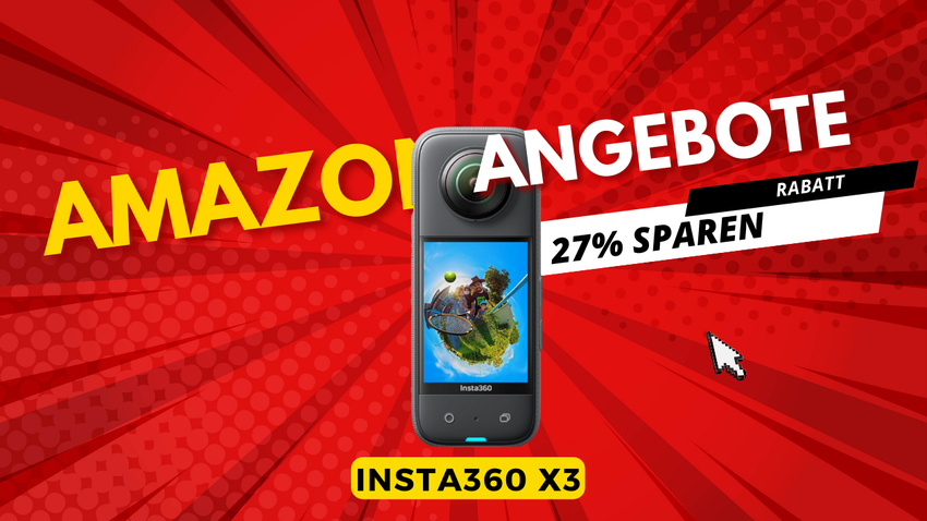 Insta360 X3 All-Purpose Kit – Jetzt über 150€ sparen!