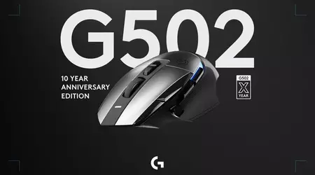 Logitech präsentiert zur Feier des 10-jährigen Jubiläums eine limitierte Auflage der Aluminiummaus G502 X Plus AL Edition