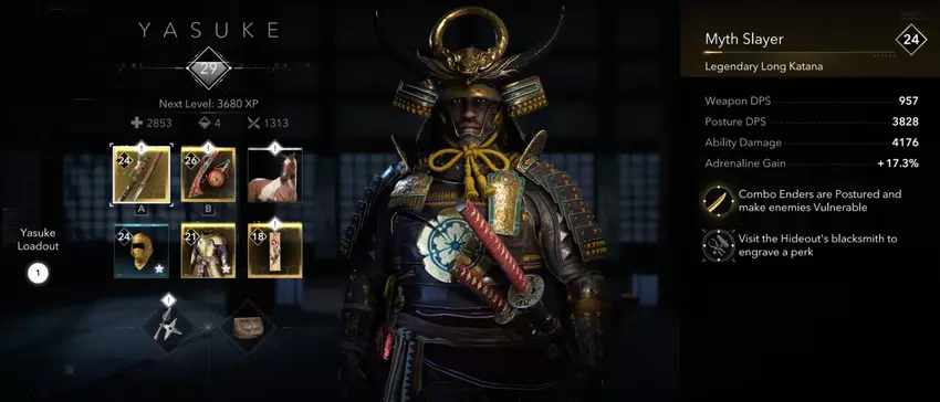 Samurai Yasuke aus Assassin's Creed Shadows