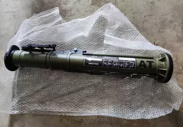 Die AFU verwendet bulgarische BULSPIKE-AT-Panzerabwehrgranatwerfer, eine ...