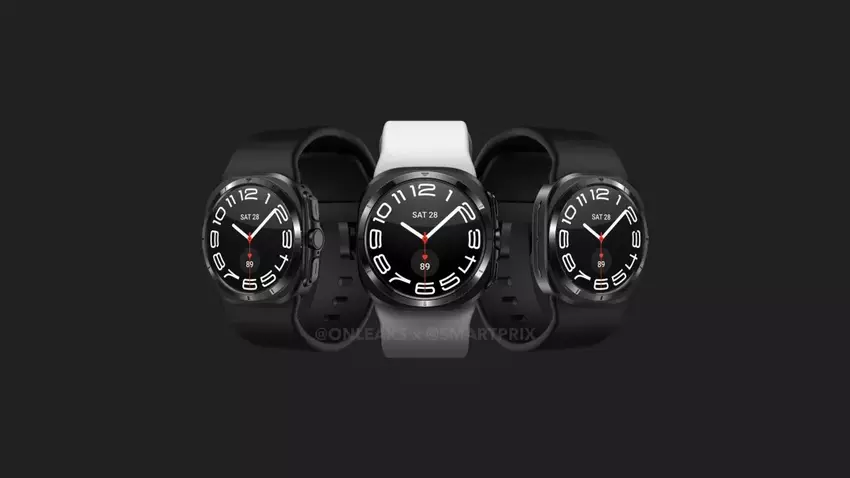 Die Samsung Galaxy Watch Ultra ist in neuen Renderings aufgetaucht, auf denen man einige Ähnlichkeiten mit der Apple Watch Ultra erkennen kann