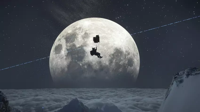 Foto des Tages von Reddit: ein Screenshot aus Death Stranding 2, der zu einer Anspielung auf den Kultfilm E.T. wurde.