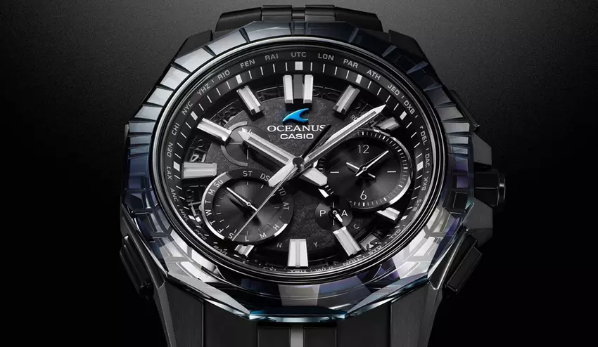 Casio wird die Premium-Uhrenlinie Oceanus Manta mit zwei Calm Night-Modellen mit Saphirglas erweitern, von japanischen Handwerkern handgefertigt