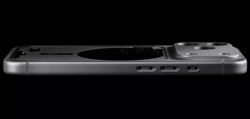 Das Gehäuse des iPhone 17 Pro. Illustration: Apple